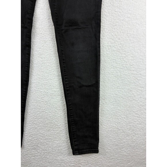 Abercrombie & Fitch Women's Black Skinny Jeans W27 Stretch Denim - Picture 3 of 10